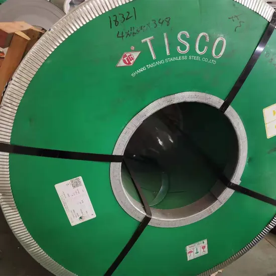 Tiras de acero inoxidable laminadas en caliente y en frío Grado 201, 310
