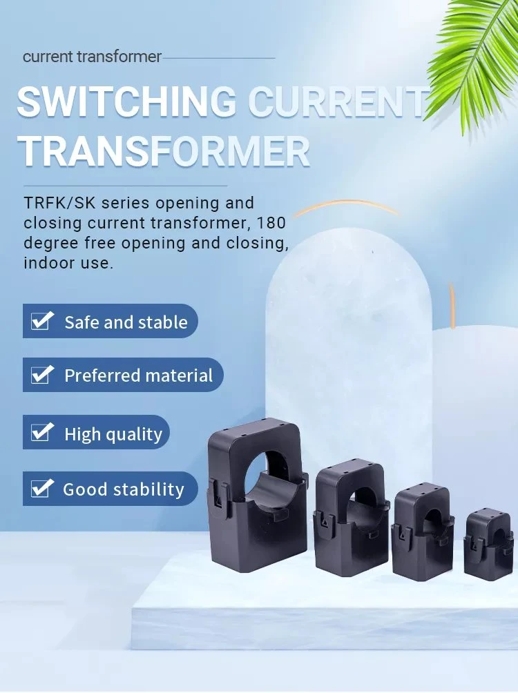 Trfk-16A Series 100A/100mA Wide Range Split Core Current Transformer with 16mm Aperture